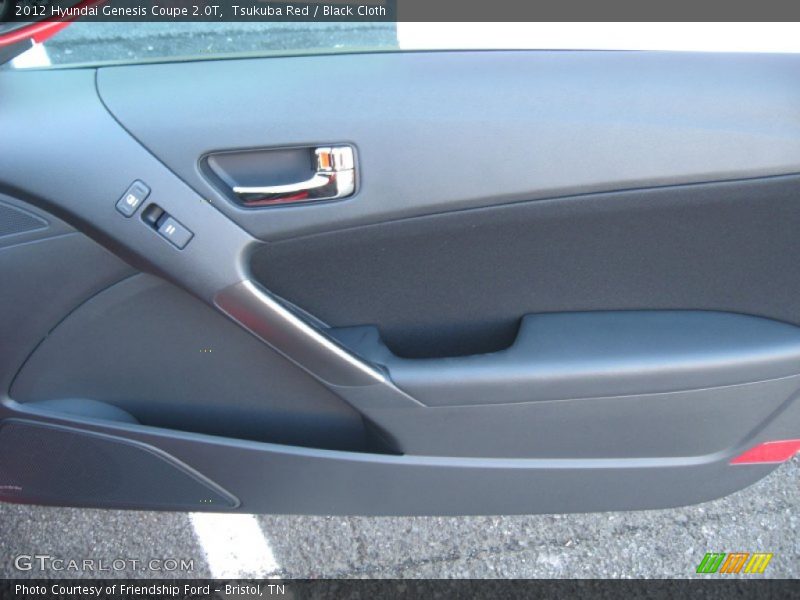 Tsukuba Red / Black Cloth 2012 Hyundai Genesis Coupe 2.0T