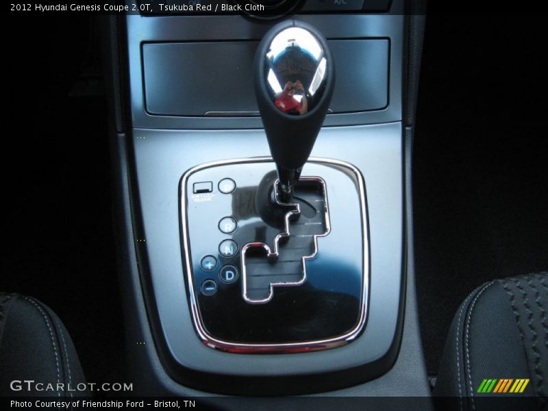  2012 Genesis Coupe 2.0T 5 Speed Shiftronic Automatic Shifter