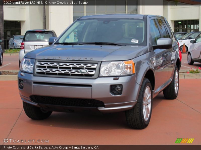 Orkney Grey Metallic / Ebony 2012 Land Rover LR2 HSE