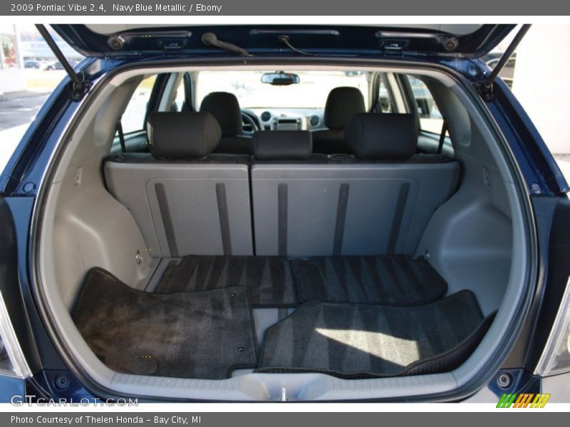 Navy Blue Metallic / Ebony 2009 Pontiac Vibe 2.4