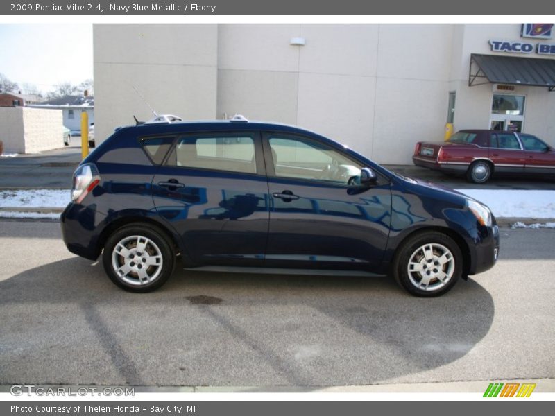 Navy Blue Metallic / Ebony 2009 Pontiac Vibe 2.4