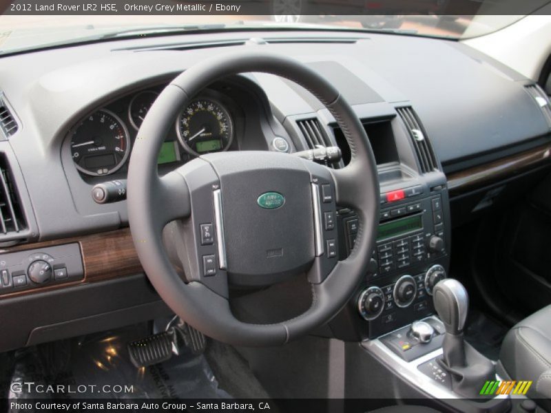 Dashboard of 2012 LR2 HSE