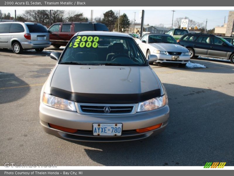 Titanium Metallic / Black 2000 Acura EL Sedan