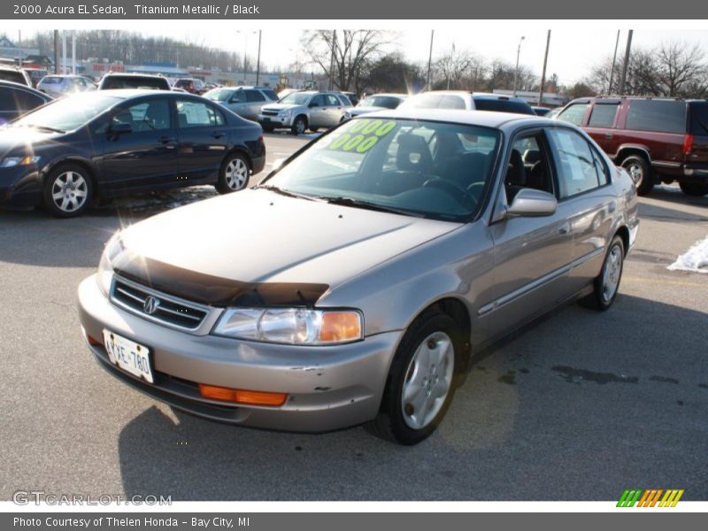 Titanium Metallic / Black 2000 Acura EL Sedan