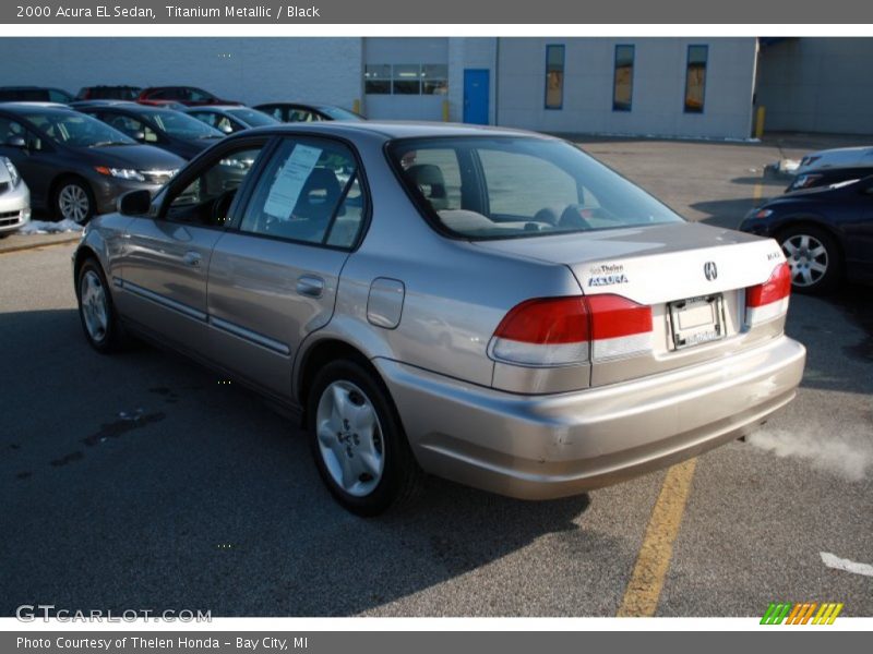 Titanium Metallic / Black 2000 Acura EL Sedan