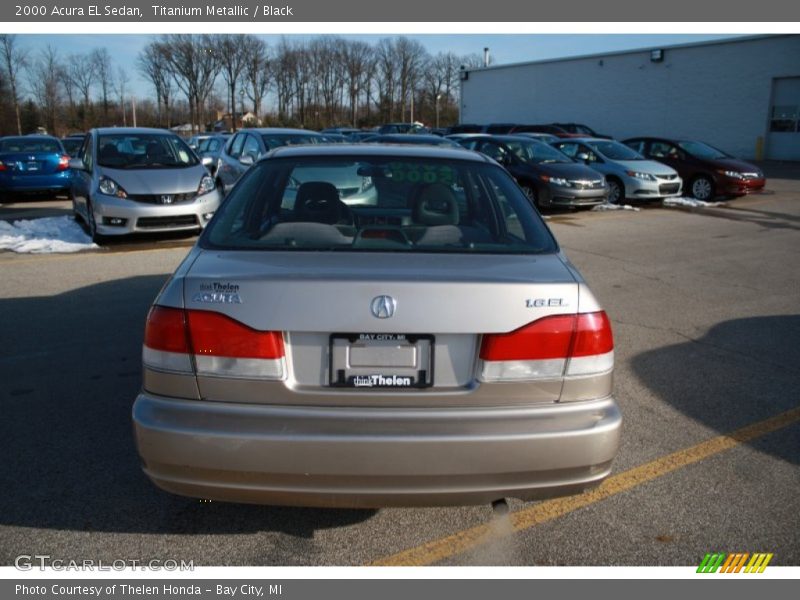 Titanium Metallic / Black 2000 Acura EL Sedan