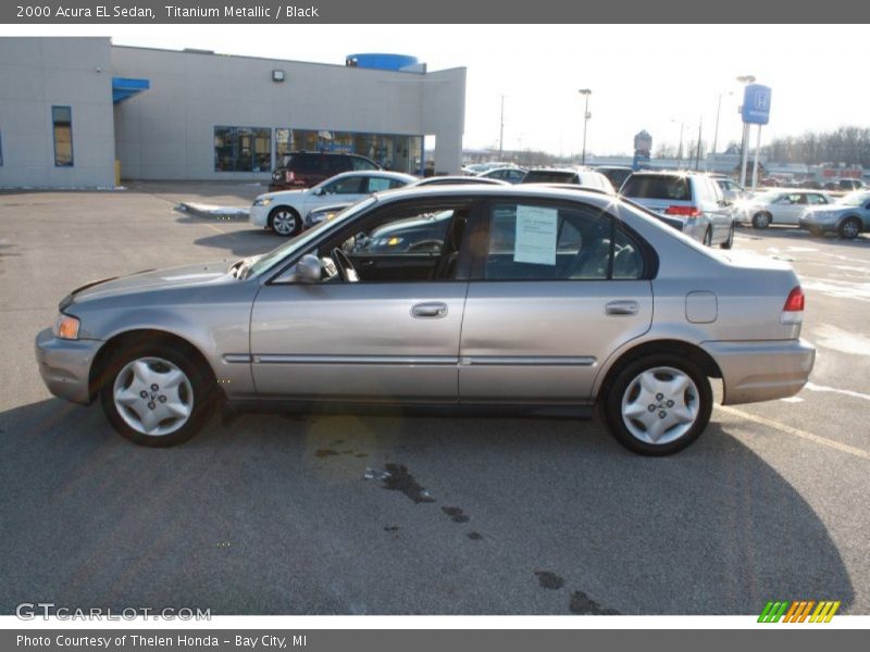 Titanium Metallic / Black 2000 Acura EL Sedan