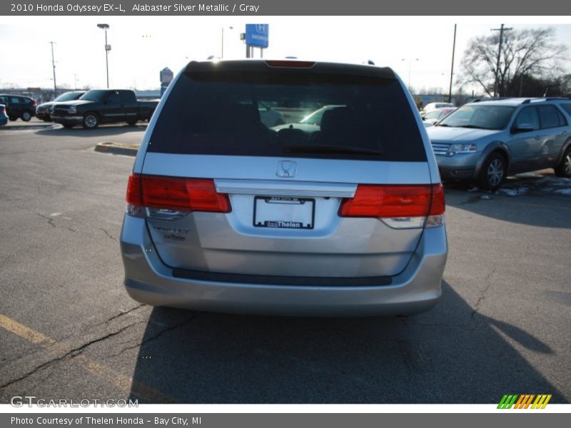 Alabaster Silver Metallic / Gray 2010 Honda Odyssey EX-L