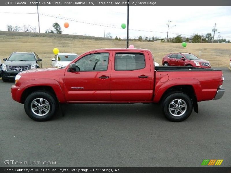  2010 Tacoma V6 SR5 PreRunner Double Cab Barcelona Red Metallic
