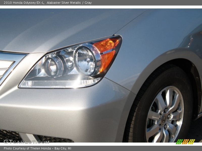 Alabaster Silver Metallic / Gray 2010 Honda Odyssey EX-L