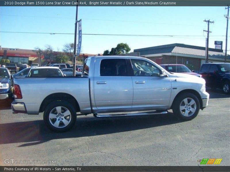 Bright Silver Metallic / Dark Slate/Medium Graystone 2010 Dodge Ram 1500 Lone Star Crew Cab 4x4