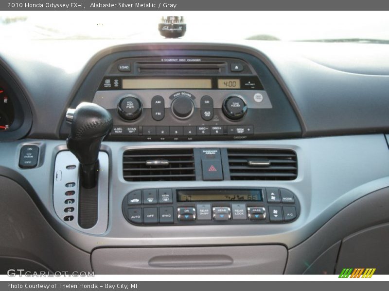Alabaster Silver Metallic / Gray 2010 Honda Odyssey EX-L
