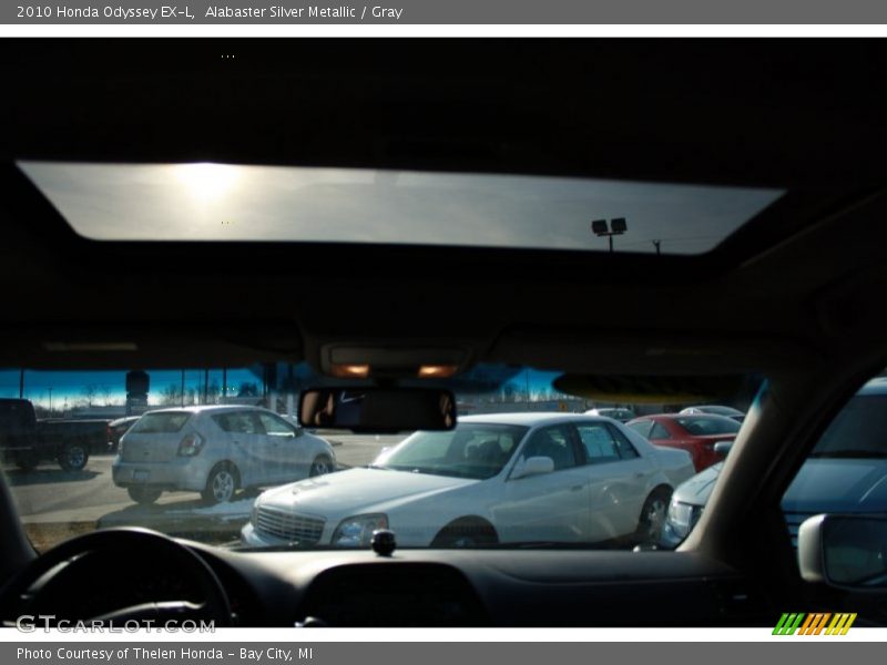 Alabaster Silver Metallic / Gray 2010 Honda Odyssey EX-L