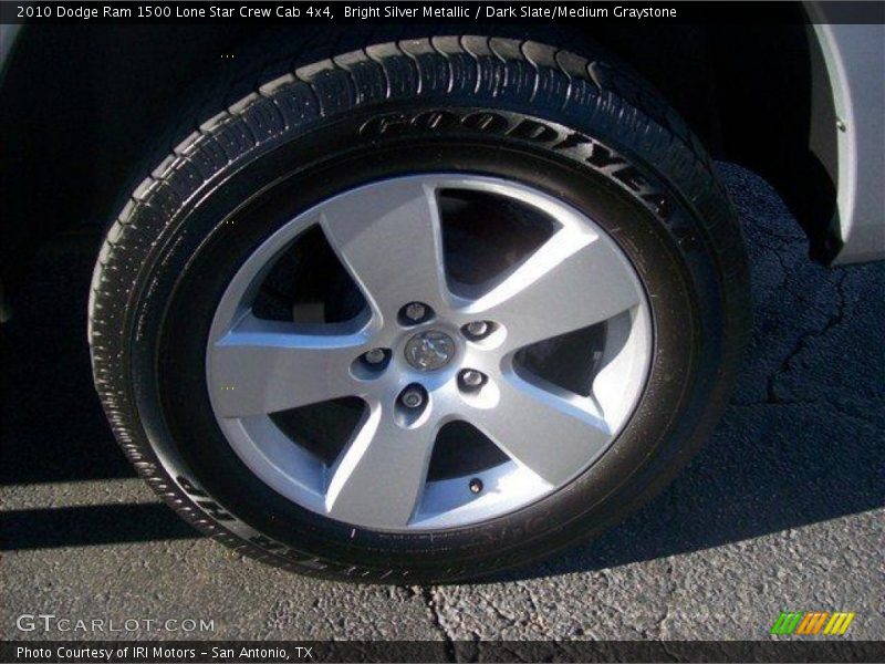 Bright Silver Metallic / Dark Slate/Medium Graystone 2010 Dodge Ram 1500 Lone Star Crew Cab 4x4
