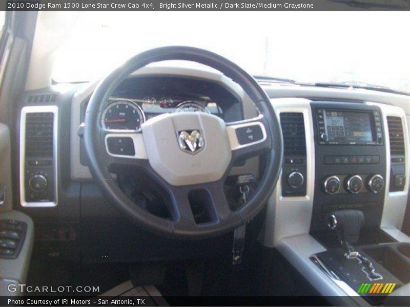 Bright Silver Metallic / Dark Slate/Medium Graystone 2010 Dodge Ram 1500 Lone Star Crew Cab 4x4