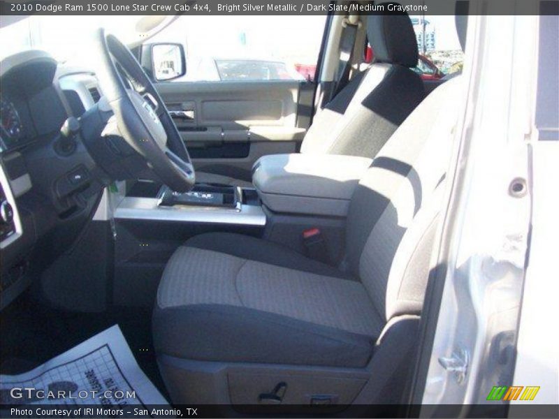 Bright Silver Metallic / Dark Slate/Medium Graystone 2010 Dodge Ram 1500 Lone Star Crew Cab 4x4