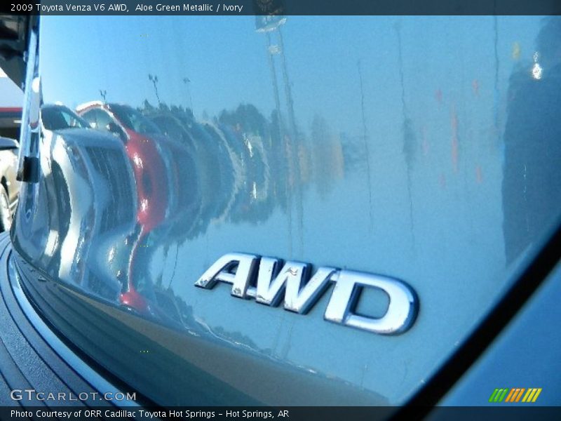 Aloe Green Metallic / Ivory 2009 Toyota Venza V6 AWD