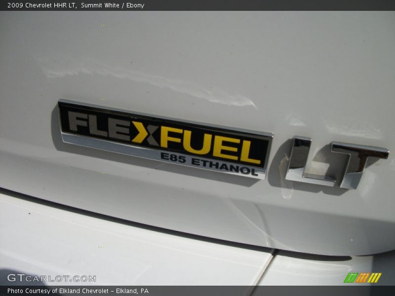 Summit White / Ebony 2009 Chevrolet HHR LT