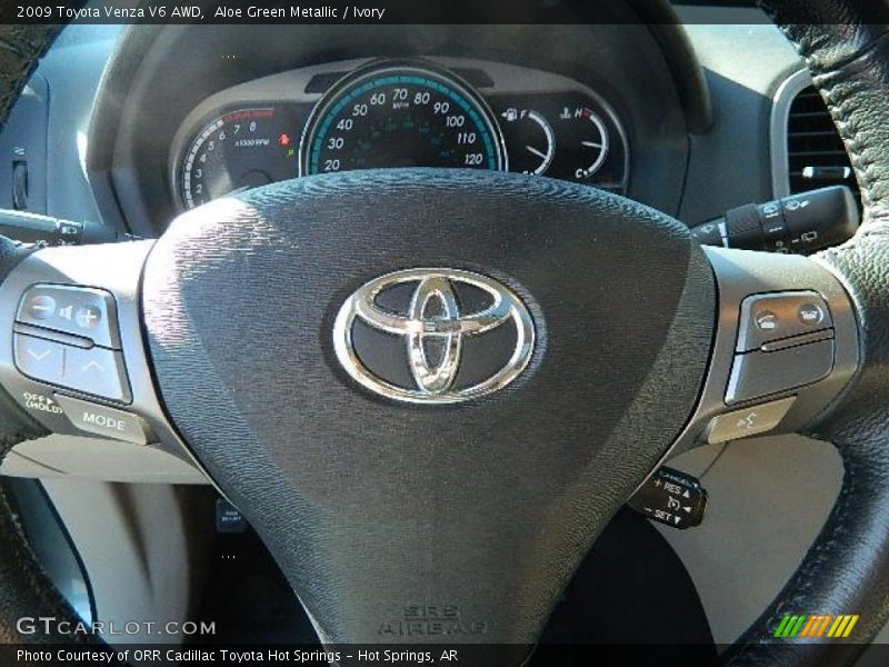 Aloe Green Metallic / Ivory 2009 Toyota Venza V6 AWD