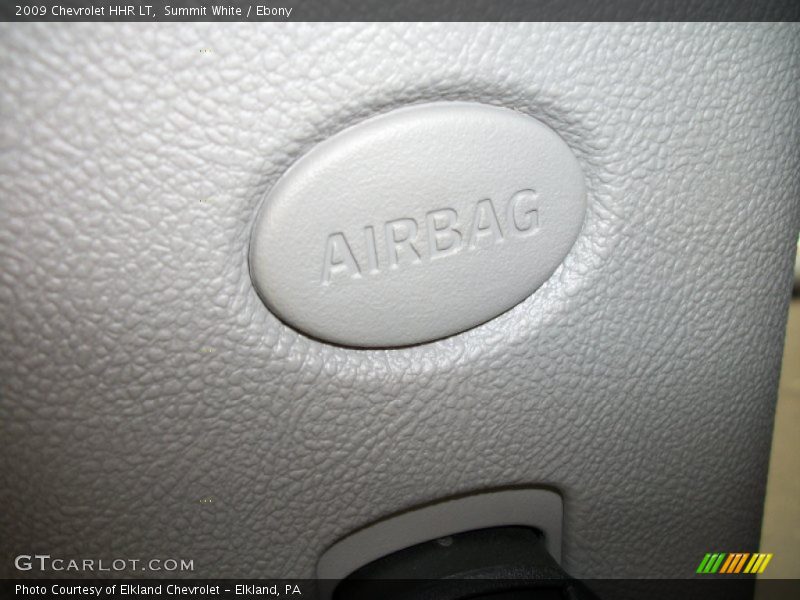 Summit White / Ebony 2009 Chevrolet HHR LT