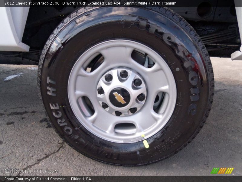  2012 Silverado 2500HD Work Truck Extended Cab 4x4 Wheel