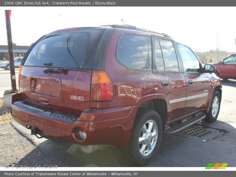 Cranberry Red Metallic / Ebony Black 2006 GMC Envoy SLE 4x4