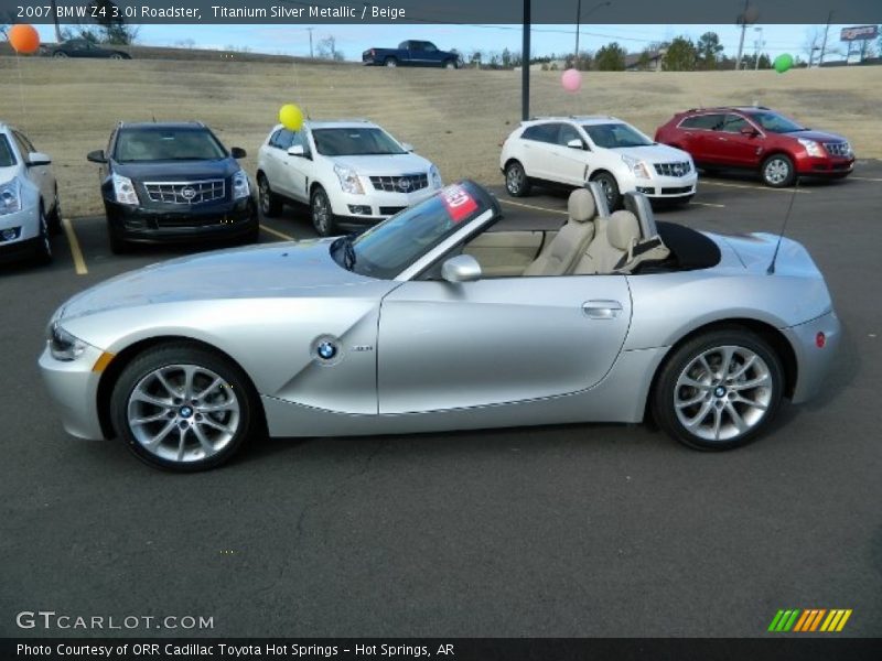  2007 Z4 3.0i Roadster Titanium Silver Metallic