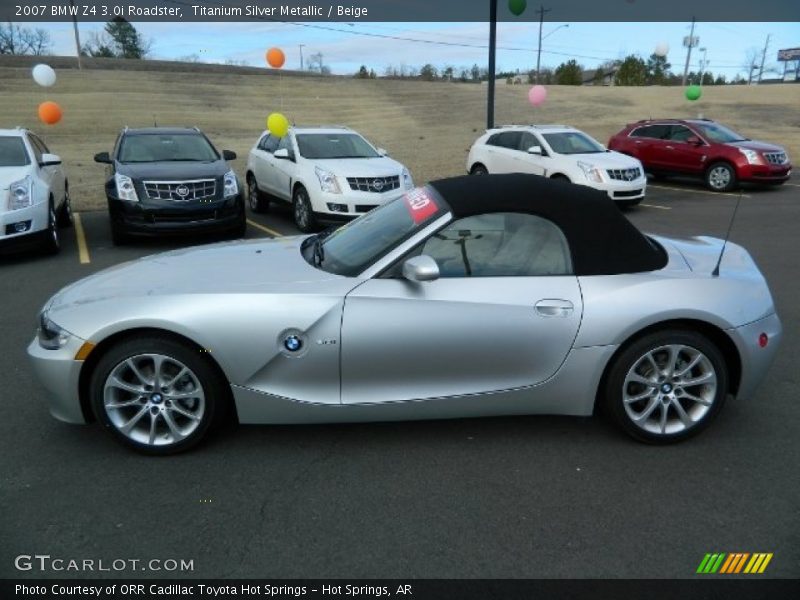  2007 Z4 3.0i Roadster Titanium Silver Metallic