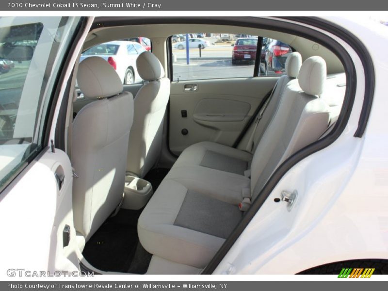 Summit White / Gray 2010 Chevrolet Cobalt LS Sedan