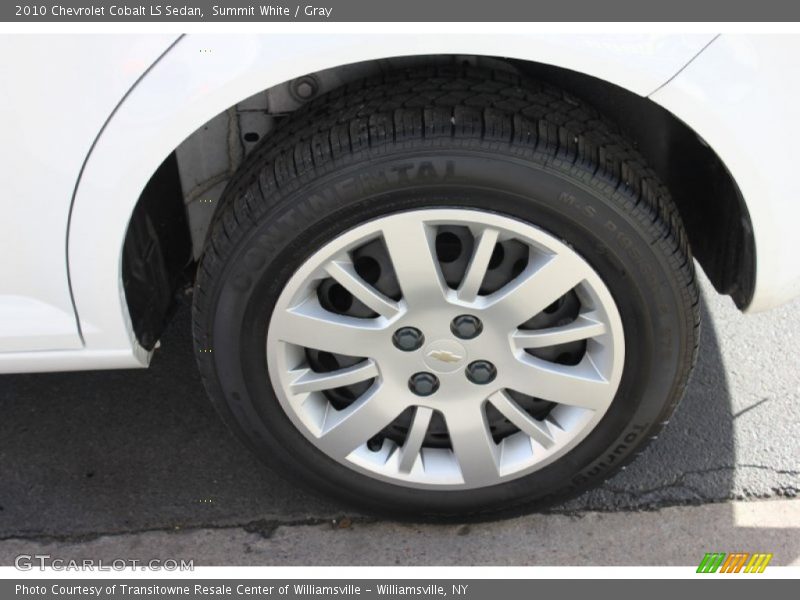 Summit White / Gray 2010 Chevrolet Cobalt LS Sedan