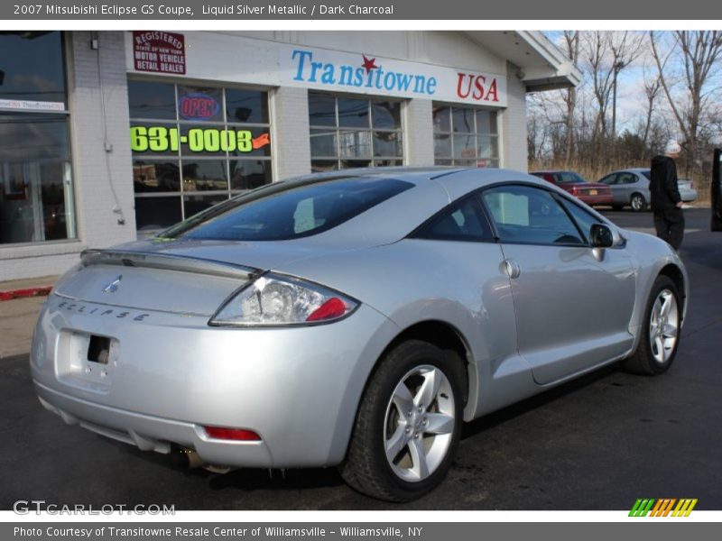 Liquid Silver Metallic / Dark Charcoal 2007 Mitsubishi Eclipse GS Coupe