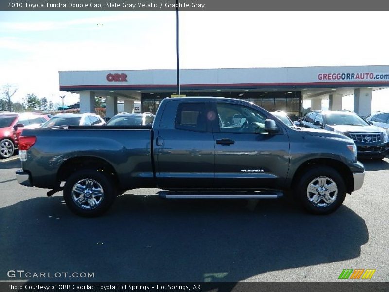 Slate Gray Metallic / Graphite Gray 2010 Toyota Tundra Double Cab