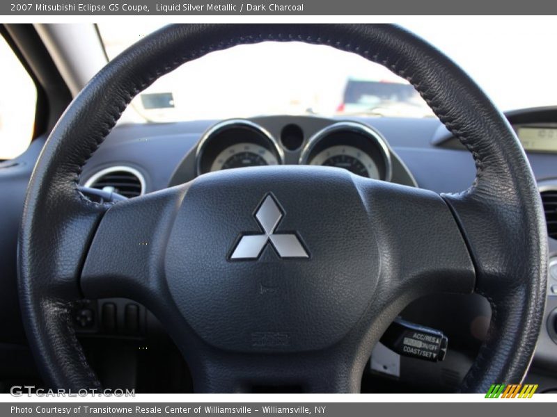 Liquid Silver Metallic / Dark Charcoal 2007 Mitsubishi Eclipse GS Coupe
