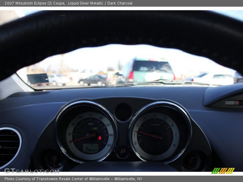 Liquid Silver Metallic / Dark Charcoal 2007 Mitsubishi Eclipse GS Coupe