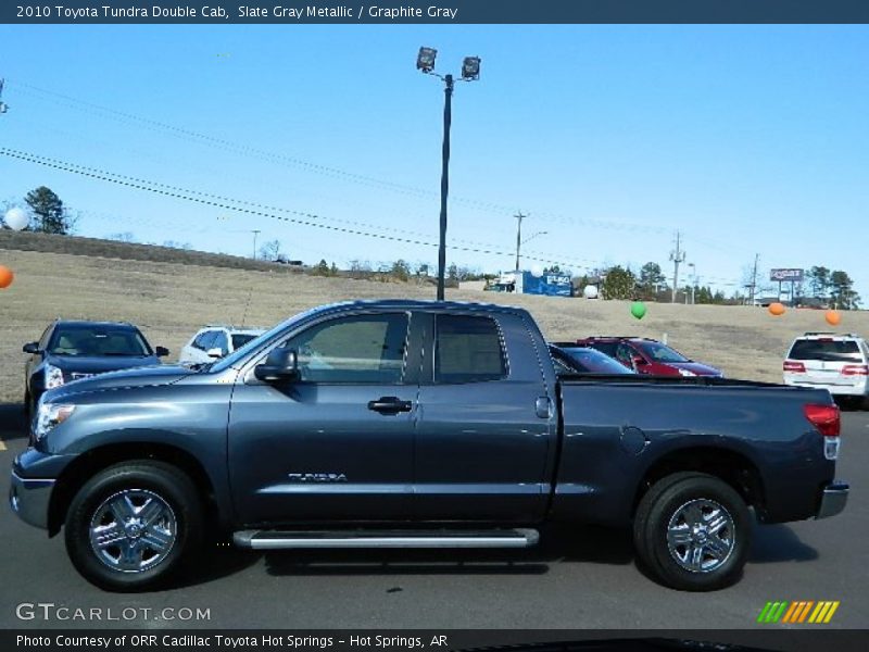Slate Gray Metallic / Graphite Gray 2010 Toyota Tundra Double Cab