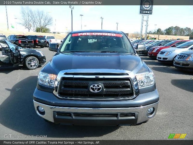 Slate Gray Metallic / Graphite Gray 2010 Toyota Tundra Double Cab