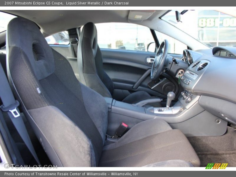 Liquid Silver Metallic / Dark Charcoal 2007 Mitsubishi Eclipse GS Coupe