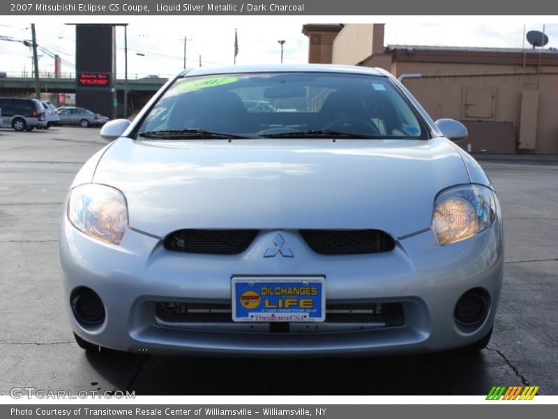 Liquid Silver Metallic / Dark Charcoal 2007 Mitsubishi Eclipse GS Coupe