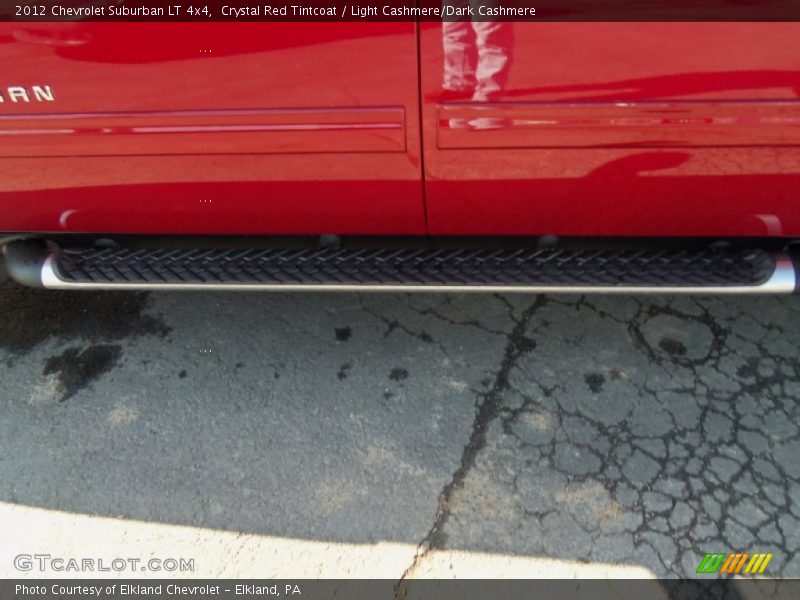 Crystal Red Tintcoat / Light Cashmere/Dark Cashmere 2012 Chevrolet Suburban LT 4x4