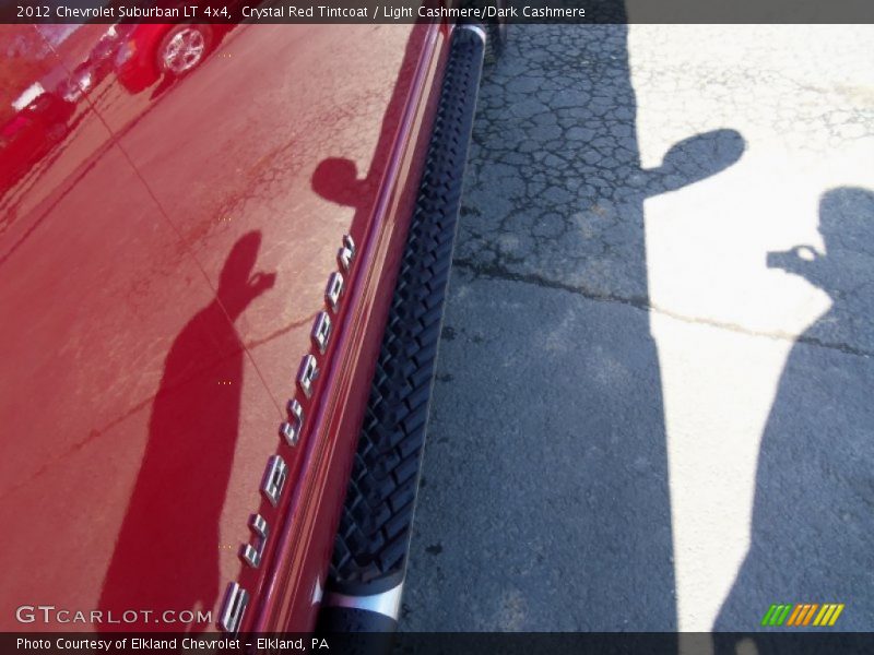 Crystal Red Tintcoat / Light Cashmere/Dark Cashmere 2012 Chevrolet Suburban LT 4x4