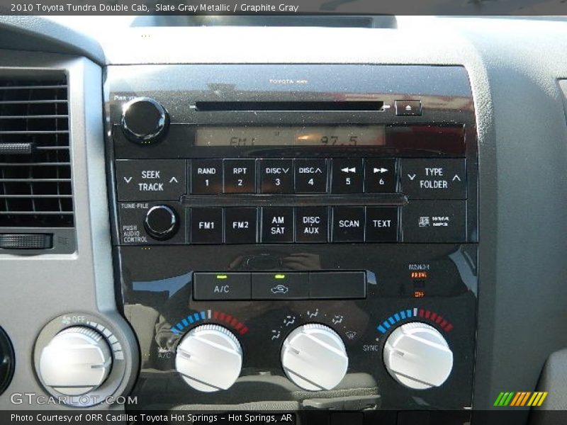 Slate Gray Metallic / Graphite Gray 2010 Toyota Tundra Double Cab