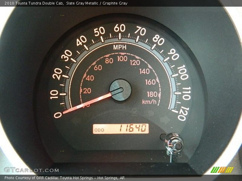 Slate Gray Metallic / Graphite Gray 2010 Toyota Tundra Double Cab