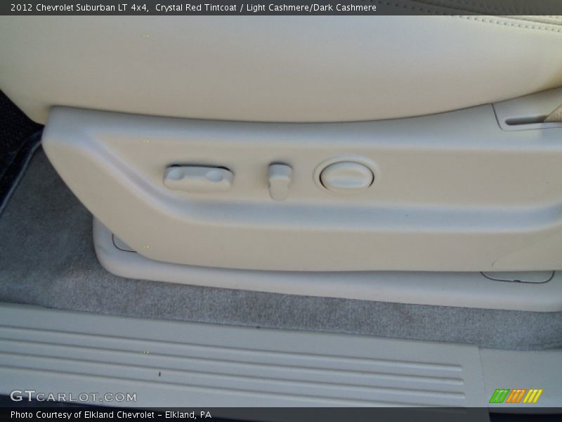 Crystal Red Tintcoat / Light Cashmere/Dark Cashmere 2012 Chevrolet Suburban LT 4x4