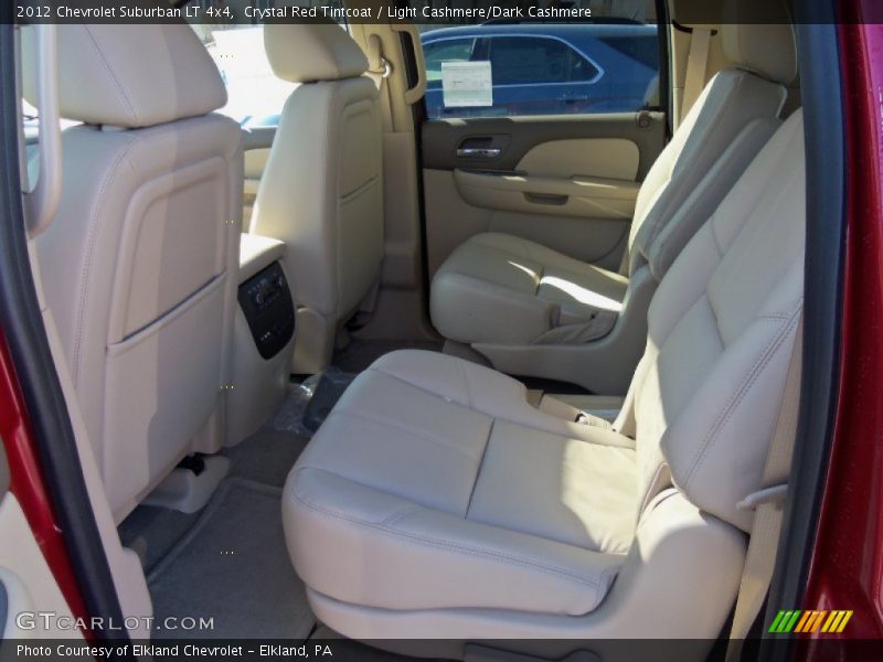 Crystal Red Tintcoat / Light Cashmere/Dark Cashmere 2012 Chevrolet Suburban LT 4x4