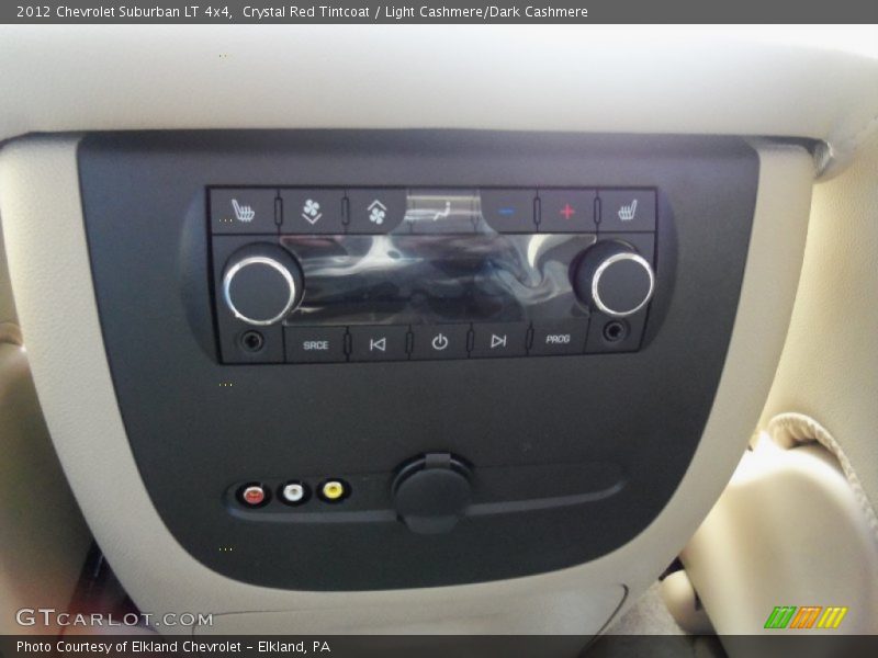 Crystal Red Tintcoat / Light Cashmere/Dark Cashmere 2012 Chevrolet Suburban LT 4x4