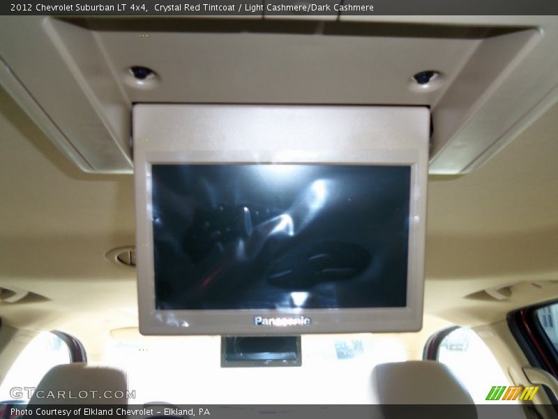 Crystal Red Tintcoat / Light Cashmere/Dark Cashmere 2012 Chevrolet Suburban LT 4x4