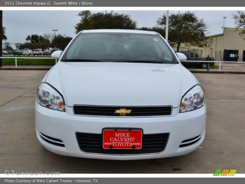 Summit White / Ebony 2011 Chevrolet Impala LS