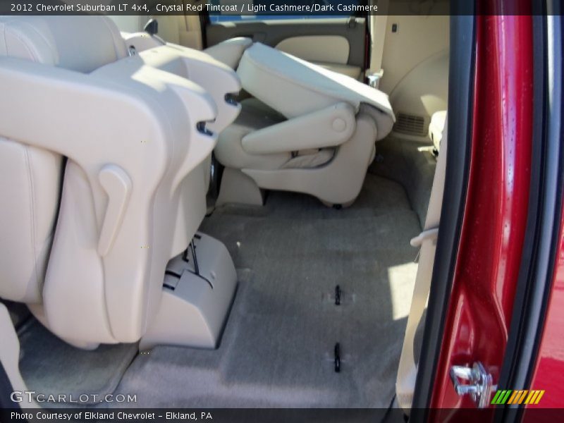 Crystal Red Tintcoat / Light Cashmere/Dark Cashmere 2012 Chevrolet Suburban LT 4x4