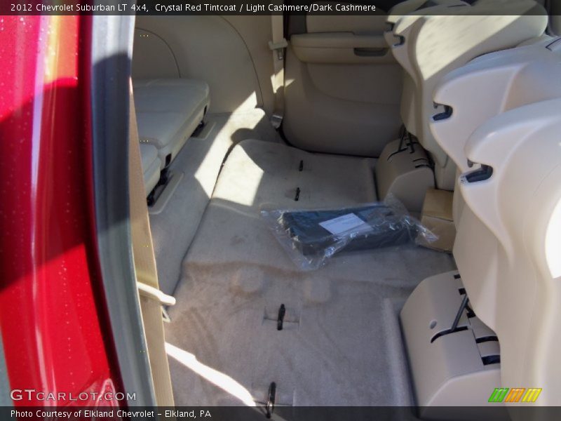 Crystal Red Tintcoat / Light Cashmere/Dark Cashmere 2012 Chevrolet Suburban LT 4x4
