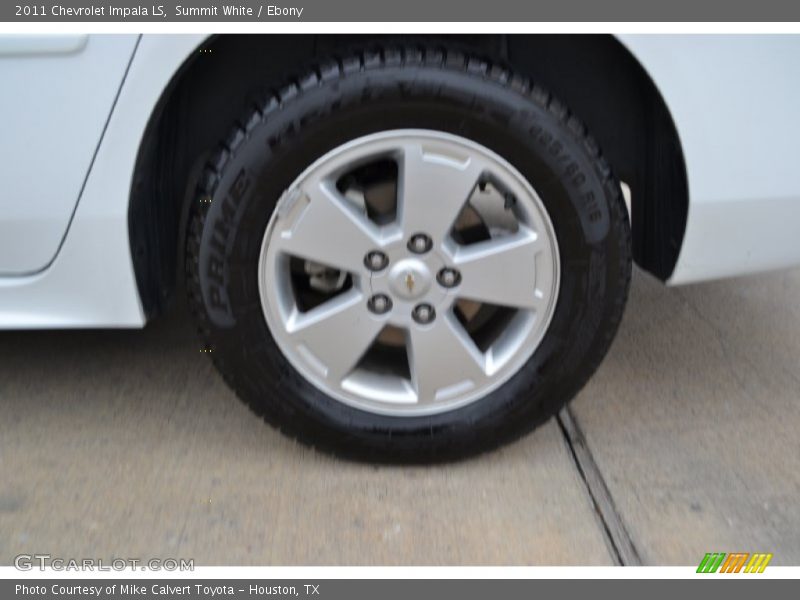 Summit White / Ebony 2011 Chevrolet Impala LS